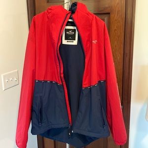 Hollister warmer thick rain coat